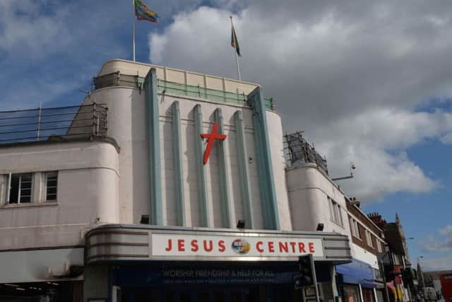 The Jesus Centre was built in an old art deco theatre in Northampton, in 2004.