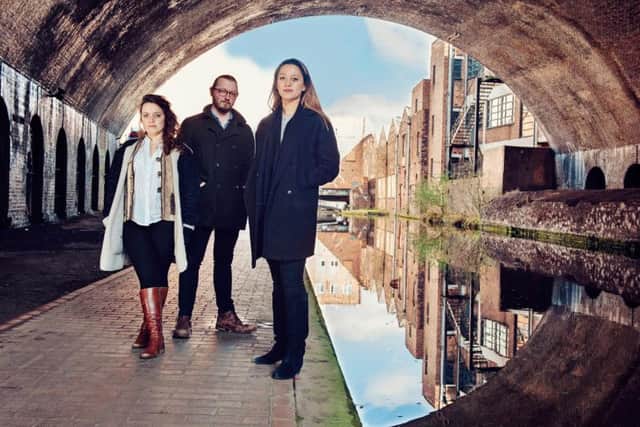 Threaded consist of singer Jamie Rutherford, violin player Ning- ning Li and clarinet player Rosie Bott,