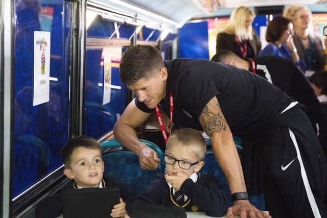 Youngsters aged between four and 19-years-old have the opportunity to use the bus.