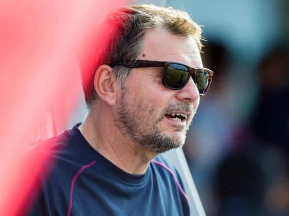 David Ripley was delighted as Northants wrapped up the win against Nottinghamshire (picture: Kirsty Edmonds)