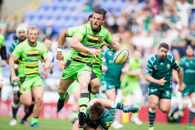 Rob Horne scored two superb tries for Saints (pictures: Kirsty Edmonds)