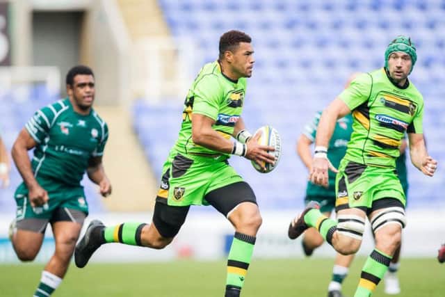 Luther Burrell impressed before being forced off with an injury