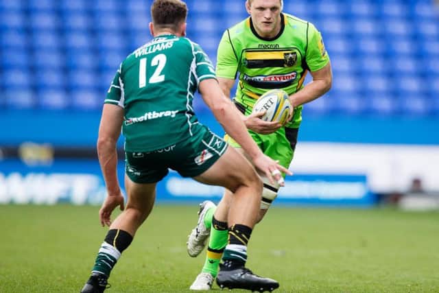 Jamie Gibson got through plenty of work