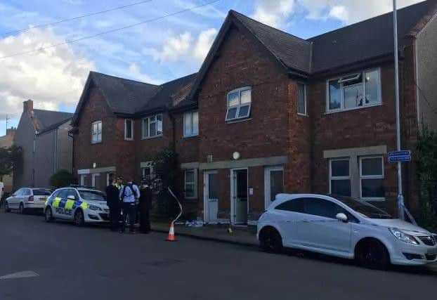 Balfour Road was cordoned off for 10 hours.