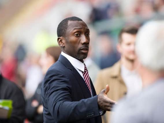NOT HAPPY: Jimmy Floyd Hasselbaink was disappointed by his side's second-half showing on Saturday. Piccture by Kirsty Edmonds