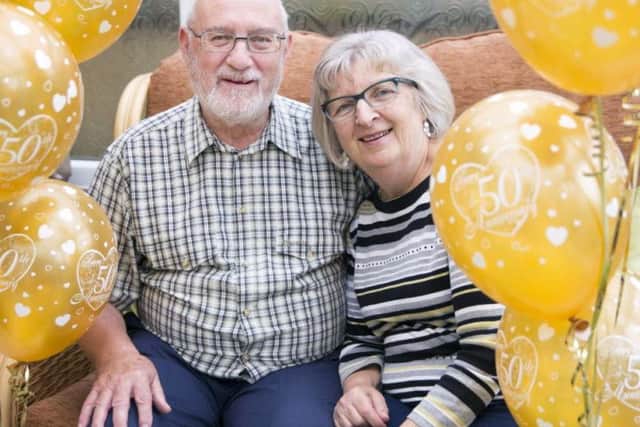Janet and Bob Molloy celebrated their 50th wedding anniversary on September 30 and on Monday (October 1) had an afternoon tea party, in the company of 80 friends and family members.