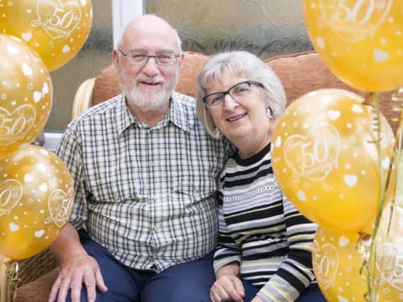 Janet and Bob Molloy celebrated their 50th wedding anniversary on September 30 and on Monday (October 1) had an afternoon tea party, in the company of 80 friends and family members.