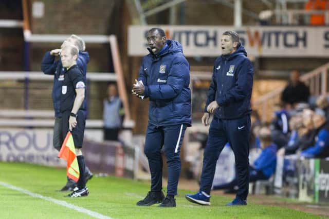 Hasselbaink admitted he 'could have done without' Tuesday's game given Town's mounting injury list