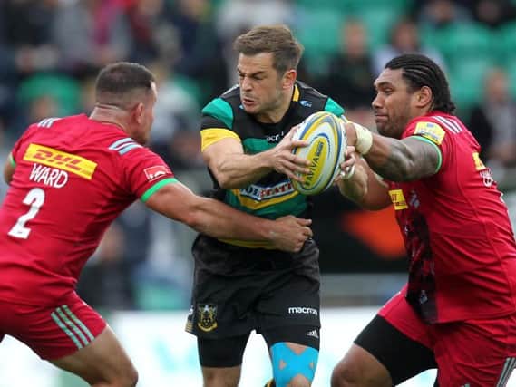 Stephen Myler produced a key cameo on his Saints return last Saturday (picture: Sharon Lucey)