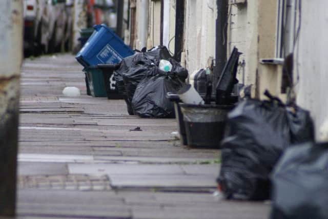 Rubbish in the Mounts.