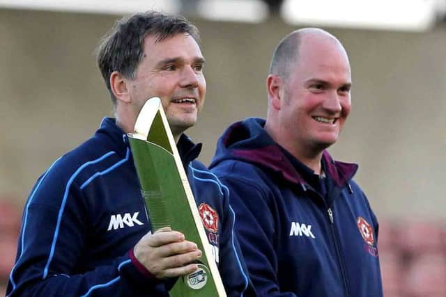 David Ripley (left) has appointed David Sales as Northants' permanent batting coach