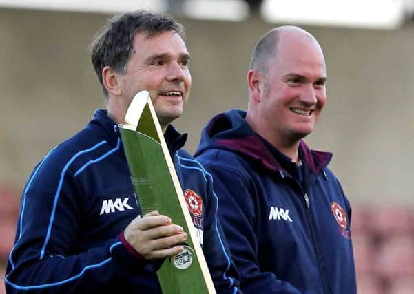 David Ripley (left) has appointed David Sales as Northants' permanent batting coach