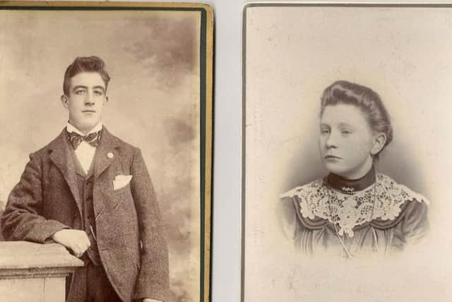 Harry Batchelor and his wife, Florence Elliott.