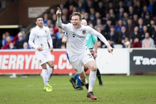 ON THE SPOT: Matt Taylor's late penalty was the difference between these sides back in March. Picture: Kirsty Edmonds