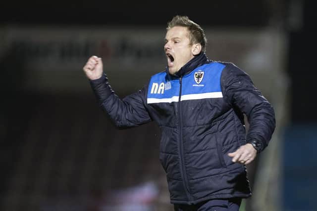 Wimbledon manager Neal Ardley