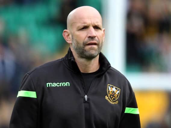 Jim Mallinder is excited about the start of the Champions Cup (picture: Sharon Lucey)