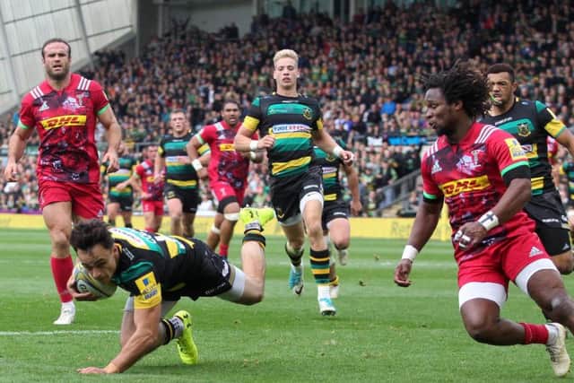 Tom Collins is setting his sights on Saracens (picture: Sharon Lucey)