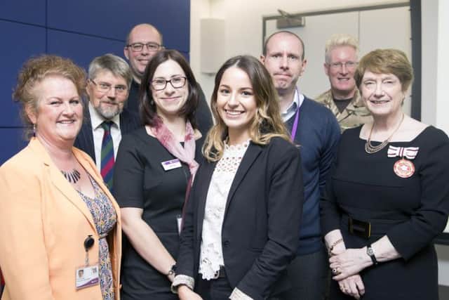 Speakers from the Armed Forces Community Covenant Partnership launch night.