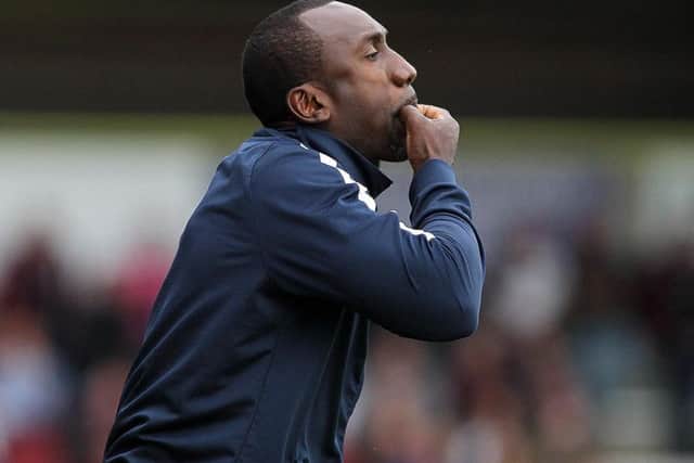 Jimmy Floyd Hasselbaink's side suffered their first ever defeat to AFC Wimbledon on Saturday. Picture by Sharon Lucey
