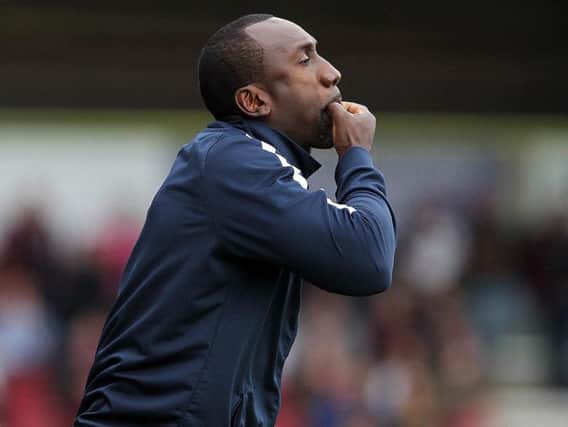 Jimmy Floyd Hasselbaink's side suffered their first ever defeat to AFC Wimbledon on Saturday. Picture by Sharon Lucey