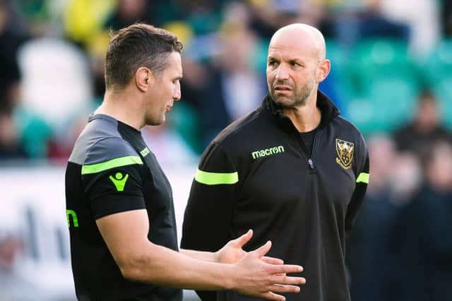 Jim Mallinder saw his side beaten heavily by Saracens for the second time this season (picture: Kirsty Edmonds)