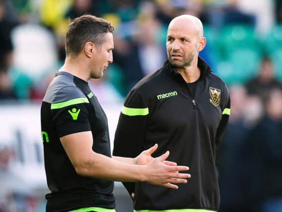 Jim Mallinder saw his side beaten heavily by Saracens for the second time this season (picture: Kirsty Edmonds)