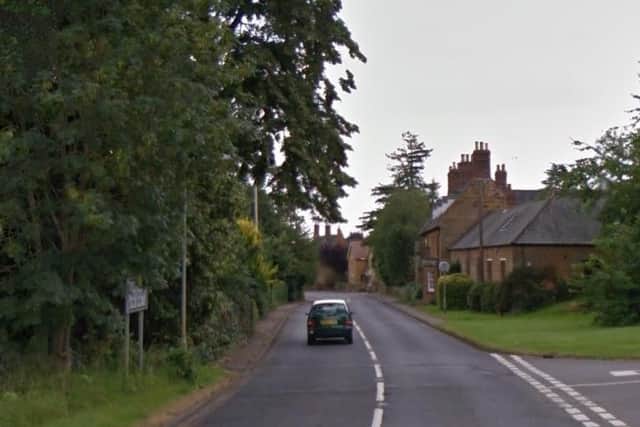AA travel is reporting an accident at Back Lane, Chapel Brampton.