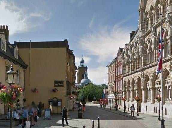 The incident took place opposite Guildhall Road.