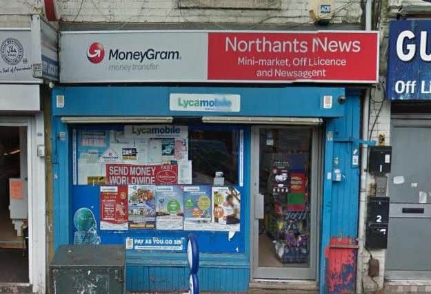 Northants News in Kettering Road.
