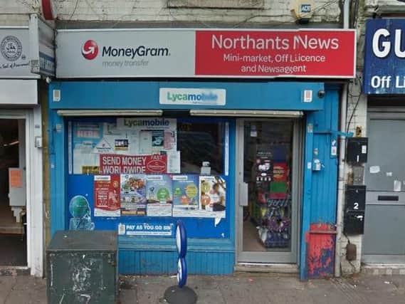 Northants News in Kettering Road.