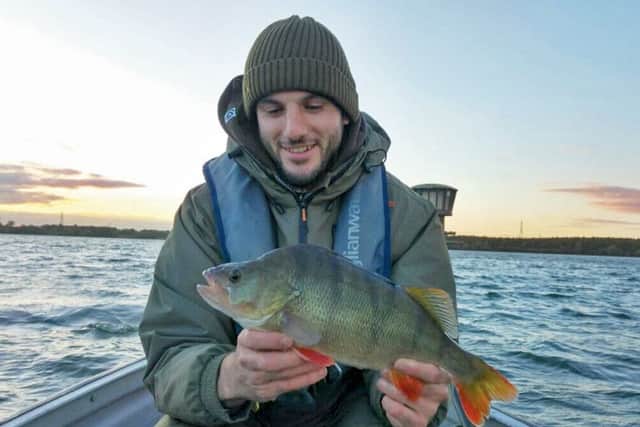 A life on the ocean wave: Pete Dixon with 3lb Grafham perch