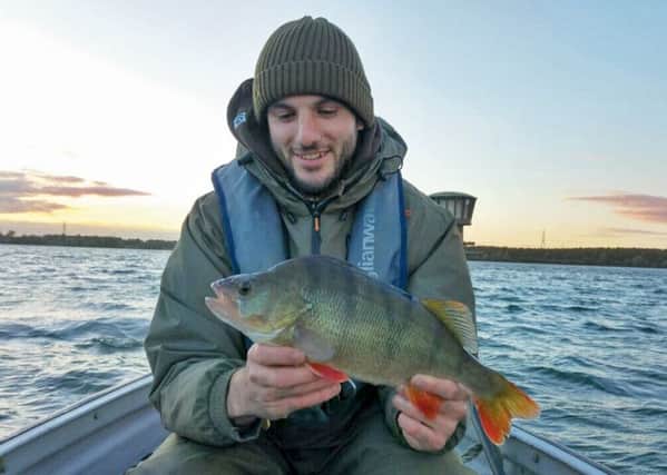 A life on the ocean wave: Pete Dixon with 3lb Grafham perch