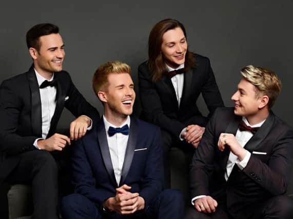 Collabro is taking to the Royal & Derngate stage on October 31 with 32 local children.