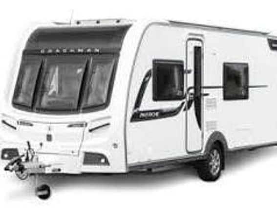 A caravan, similar to this one, was stolen from Abington on Friday (October 27).