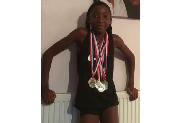 Savannah is half a second off the world record for the 60m race.
