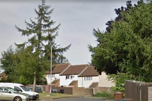 Fire crews were called to Collyweston Road.