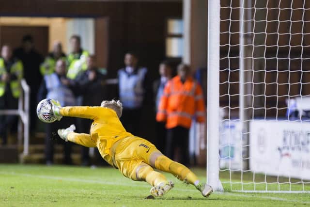 David Cornell saved two Peterborough penalties last time out in the Checkatrade Trophy