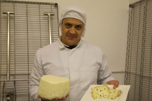 Gary Bradshaw, Northampton's only cheese maker.