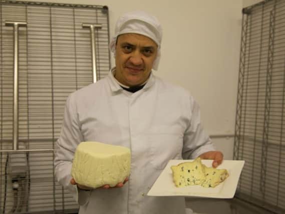 Gary Bradshaw, Northampton's only cheese maker.