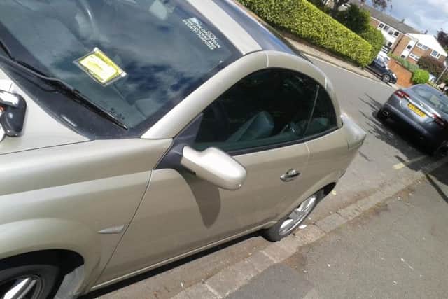 Paul Dunwell was given a ticket for parking on Cliftonville, where the yellow line is barely visible