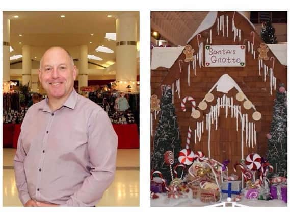 Weston Favell Shopping Centre manager Kevin Legg believes this year's enchanted forest grotto could even top last year's edible effort.