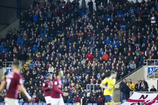 Cobblers took almost 1,200 fans to Oxford