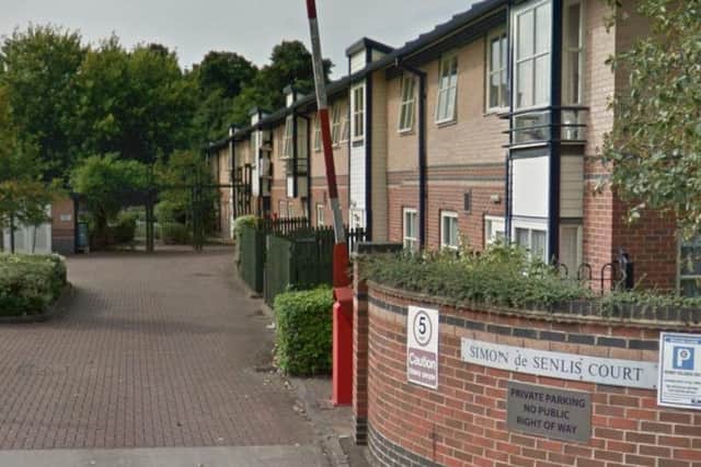 Simon De Senlis Court, in Robert Street, has been without a working lift for three weeks, despite repair work.