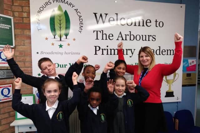 The Arbours Primary Academy.