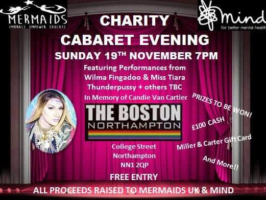 All proceeds raised on Sunday will be donated to MIND and Mermaids UK.