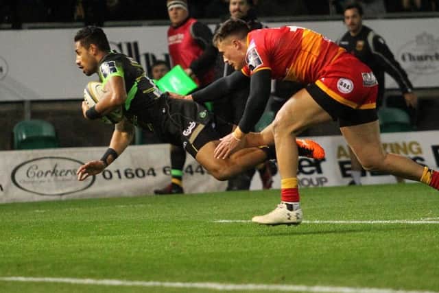 Ken Pisi scored against the Dragons last Saturday (picture: Sharon Lucey)