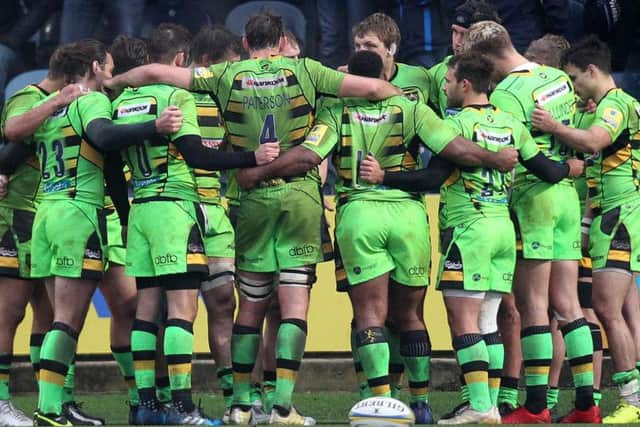 Saints suffered a hugely disappointing defeat at Sixways (picture: Sharon Lucey)