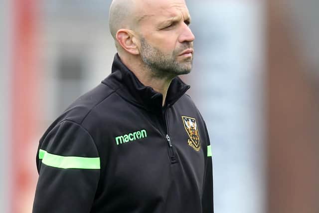 Jim Mallinder's Saints face a trip to St James' Park (picture: Sharon Lucey)